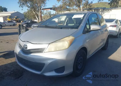 2012 Toyota Yaris L from USA, damaged, VIN JTDJTUD38CD517065
